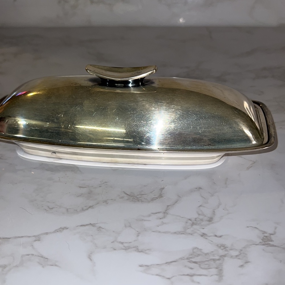 Gorgeous Gorman Silver Plated Butter Dish - Classic Beauty Perfect for Holidays